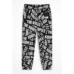 The Kooples All-Over Logo Print Joggers
Size: Large | Black/White | New With Tag